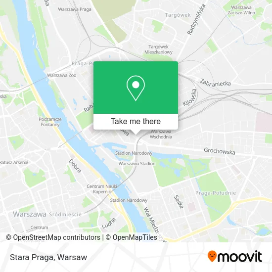 Stara Praga map