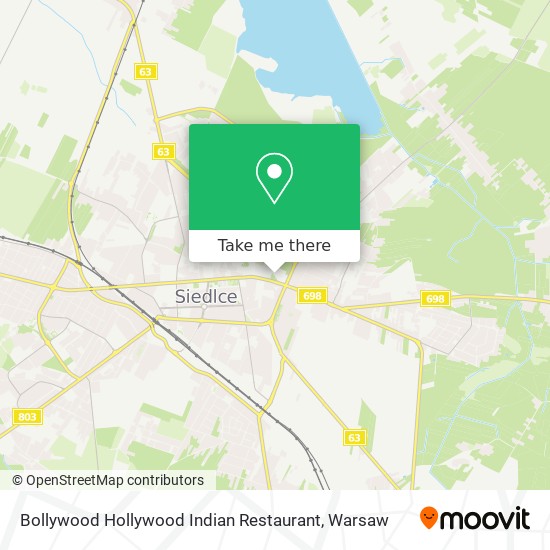 Bollywood Hollywood Indian Restaurant map