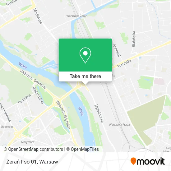 Żerań Fso 01 map