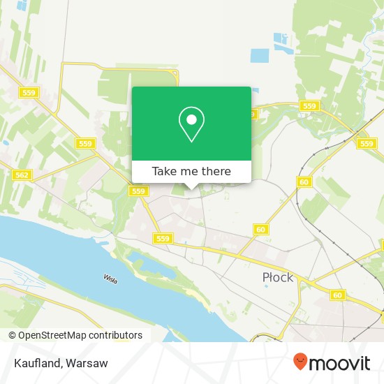 Kaufland map