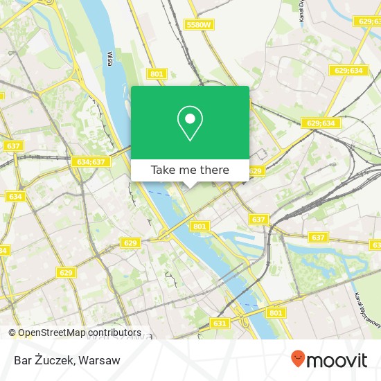 Bar Żuczek map