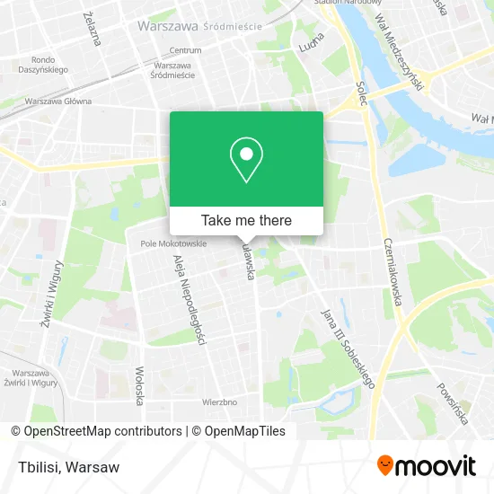 Tbilisi map