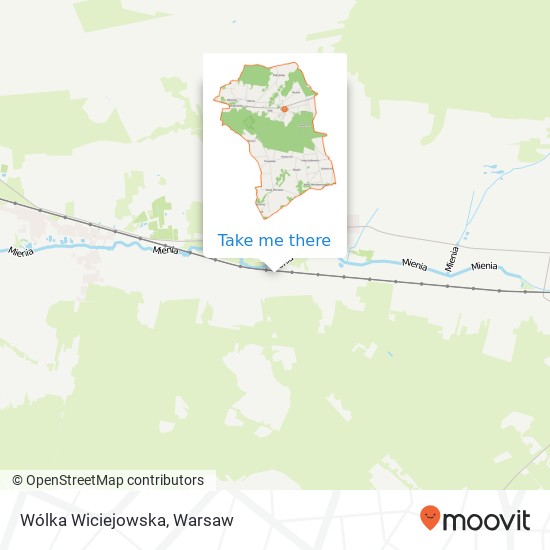 Wólka Wiciejowska map