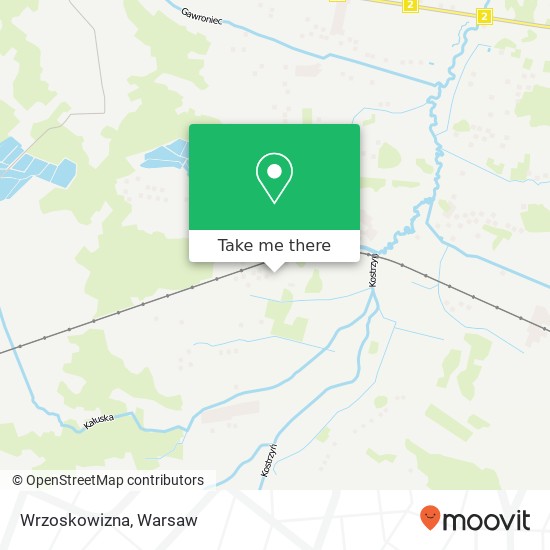 Wrzoskowizna map