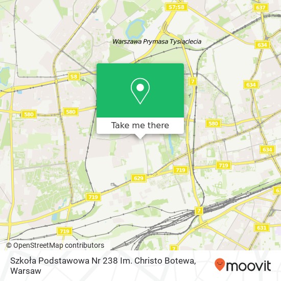 Szkoła Podstawowa Nr 238 Im. Christo Botewa map