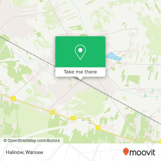 Halinów map