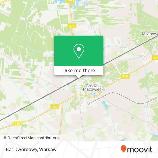 Bar Dworcowy map