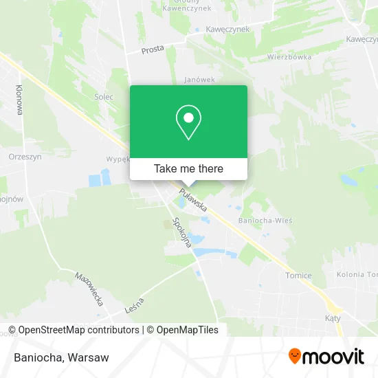 Baniocha map