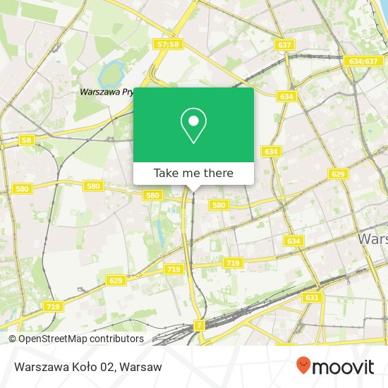 Warszawa Koło 02 map