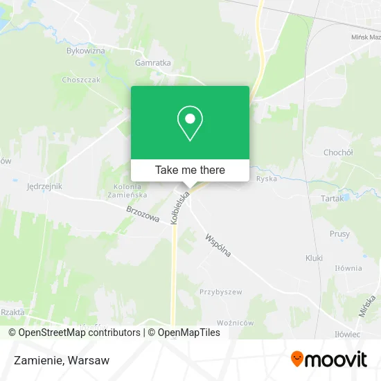 Zamienie map