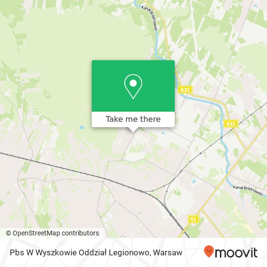 Pbs W Wyszkowie Oddział Legionowo map