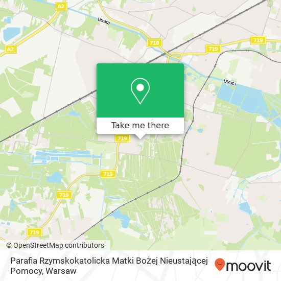 Parafia Rzymskokatolicka Matki Bożej Nieustającej Pomocy map