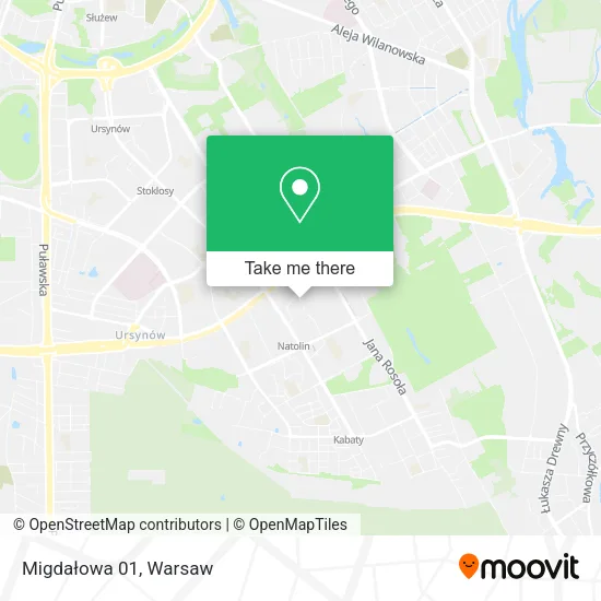 Migdałowa 01 map