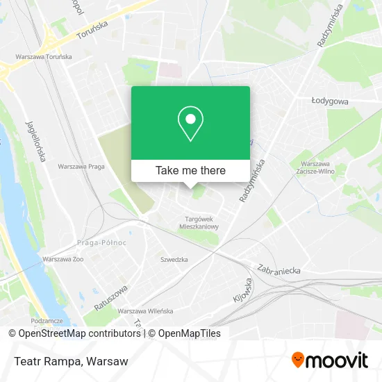 Teatr Rampa map