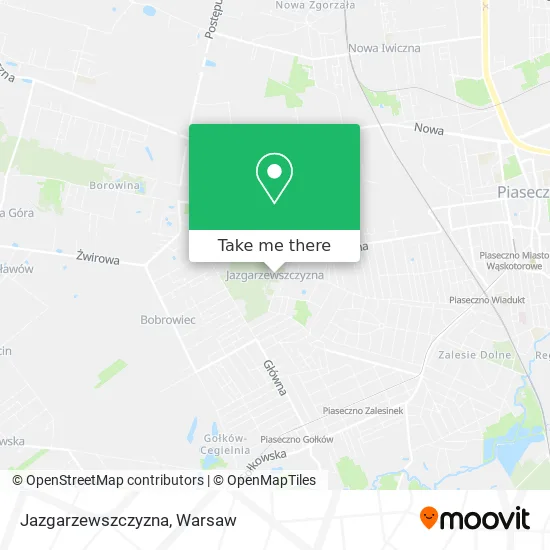 Карта Jazgarzewszczyzna