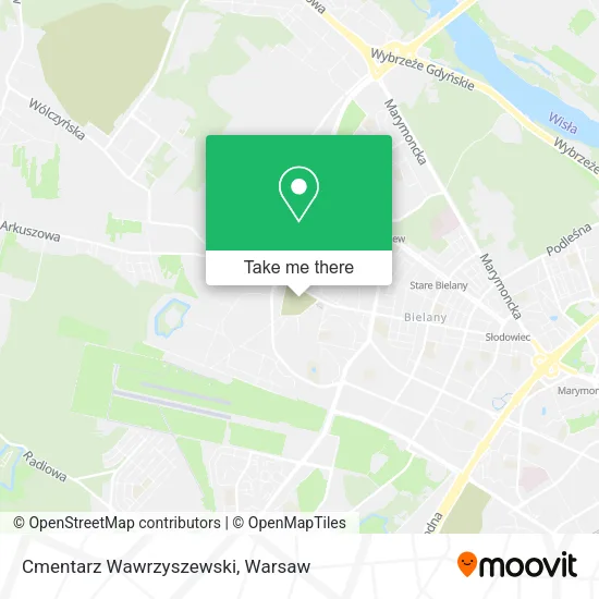 Cmentarz Wawrzyszewski map