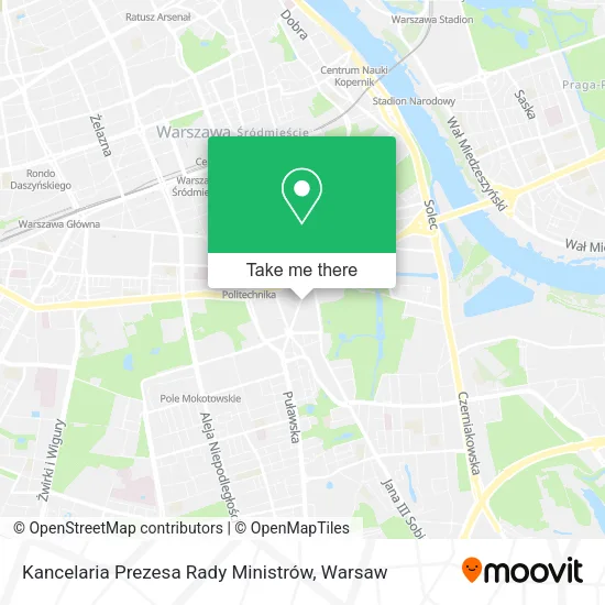 Kancelaria Prezesa Rady Ministrów map