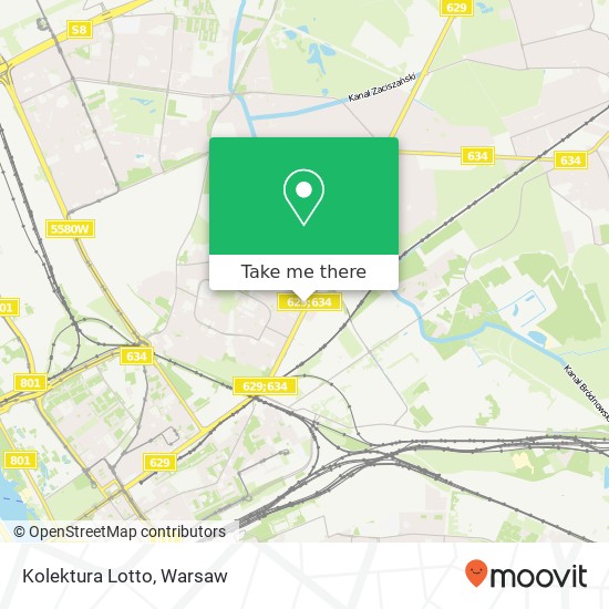 Kolektura Lotto map