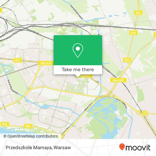 Przedszkole Mamaya map