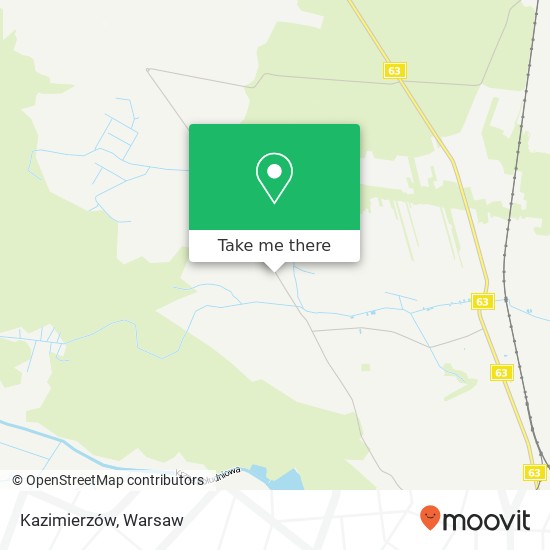 Kazimierzów map