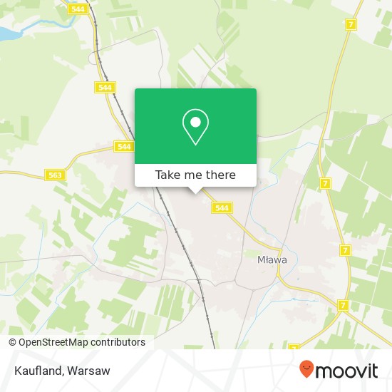 Kaufland map