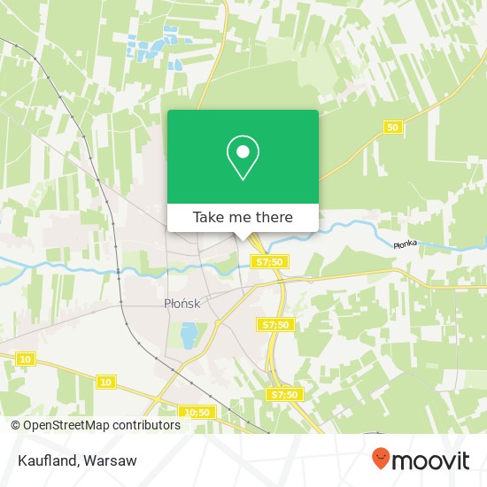 Kaufland map