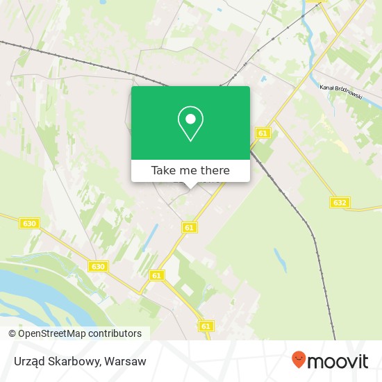 Urząd Skarbowy map