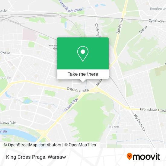 Карта King Cross Praga