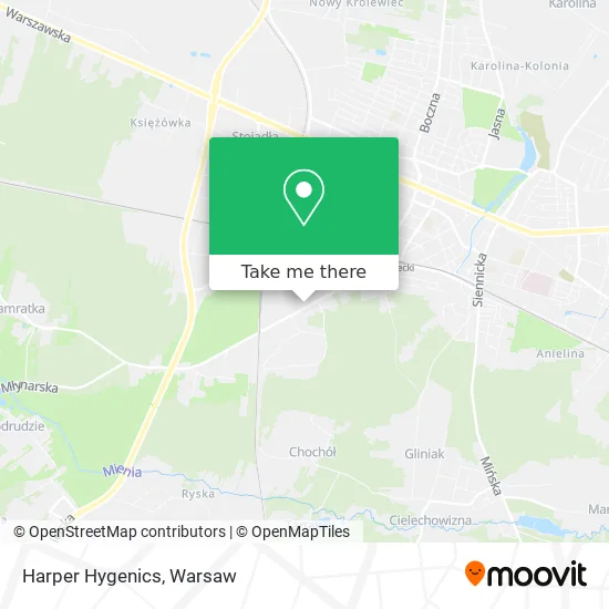 Harper Hygenics map