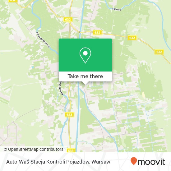 Auto-Waś Stacja Kontroli Pojazdów map