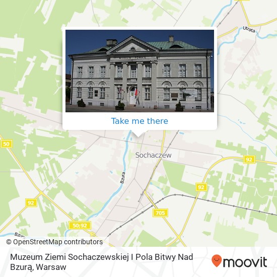 Карта Muzeum Ziemi Sochaczewskiej I Pola Bitwy Nad Bzurą