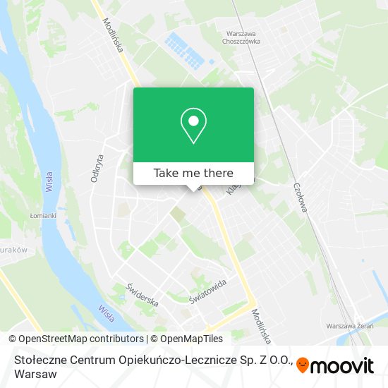 Stołeczne Centrum Opiekuńczo-Lecznicze Sp. Z O.O. map