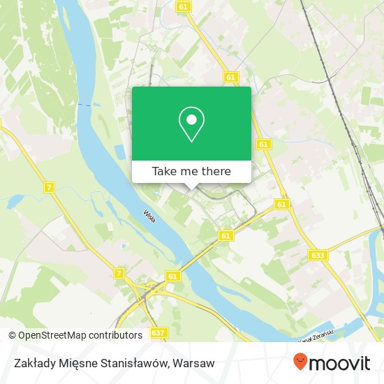 Zakłady Mięsne Stanisławów map