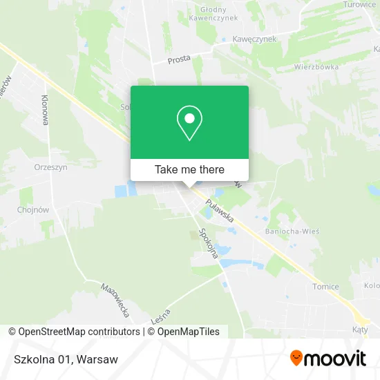 Szkolna 01 map