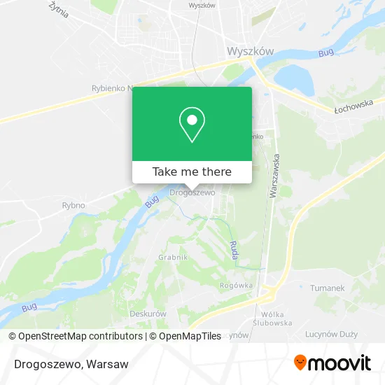 Карта Drogoszewo