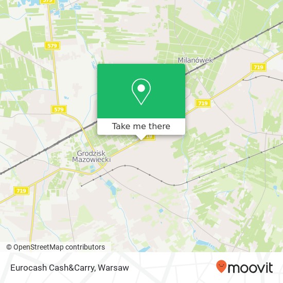 Eurocash Cash&Carry map