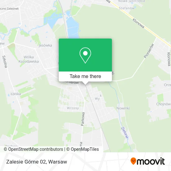 Zalesie Górne 02 map