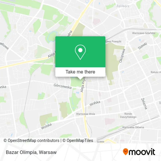 Bazar Olimpia map