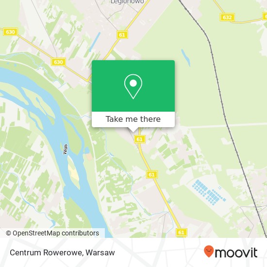 Centrum Rowerowe map