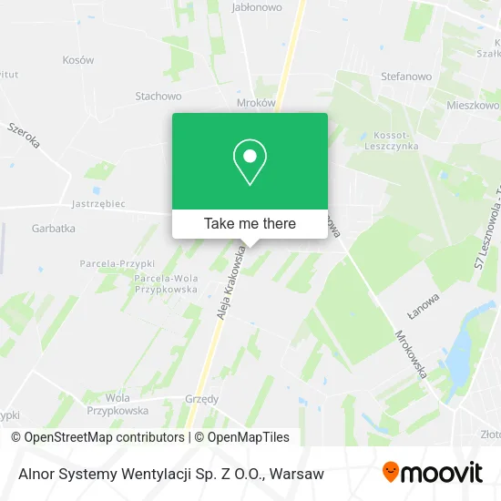 Alnor Systemy Wentylacji Sp. Z O.O. map