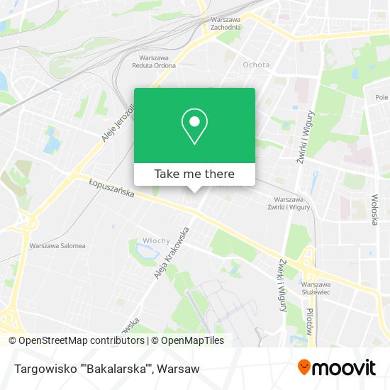 Карта Targowisko ""Bakalarska""