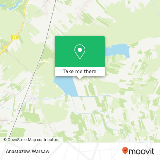 Anastazew map