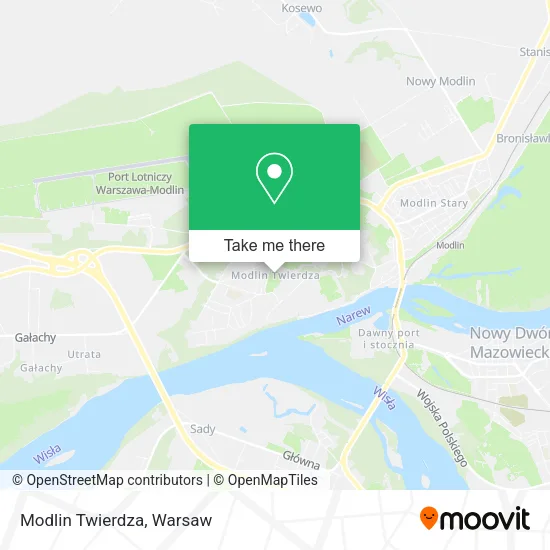 Карта Modlin Twierdza
