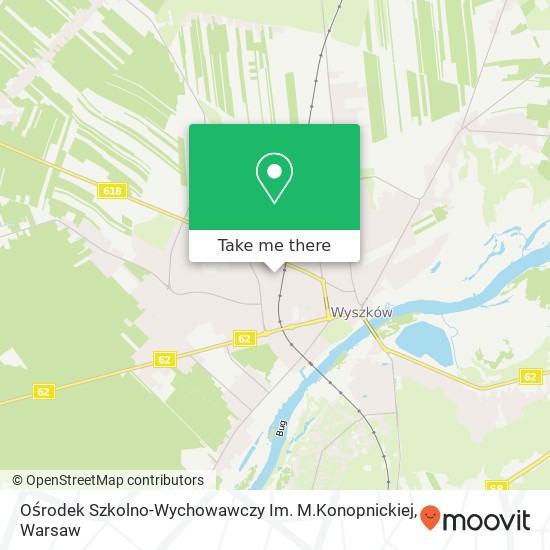 Ośrodek Szkolno-Wychowawczy Im. M.Konopnickiej map