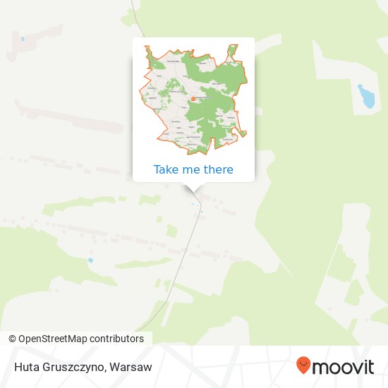 Huta Gruszczyno map