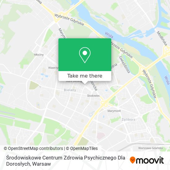 Środowiskowe Centrum Zdrowia Psychicznego Dla Dorosłych map