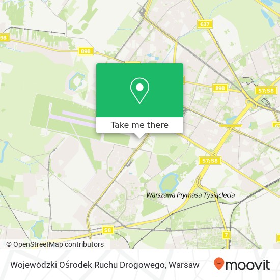 Wojewódzki Ośrodek Ruchu Drogowego map