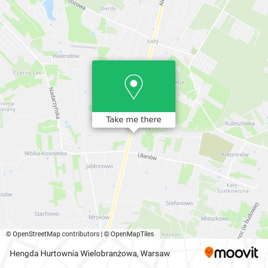 Hengda Hurtownia Wielobranżowa map