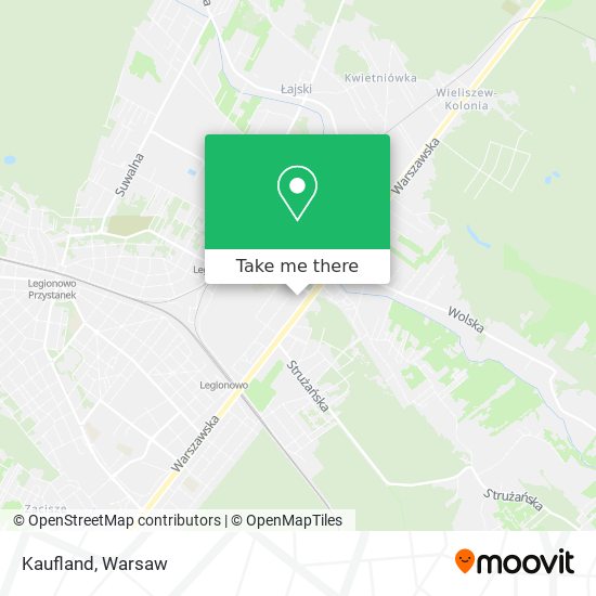 Kaufland map