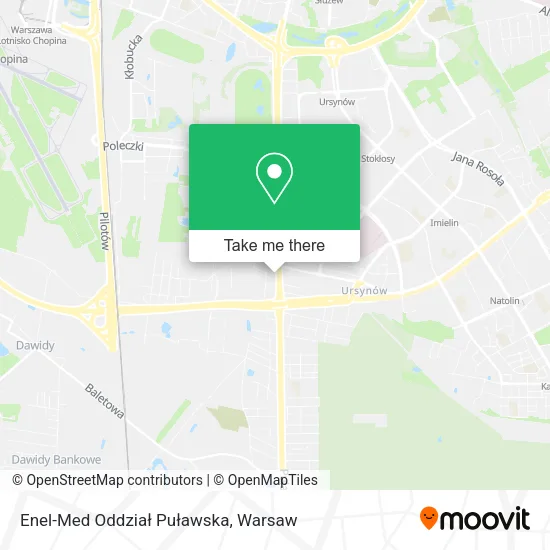 Enel-Med Oddział Puławska map